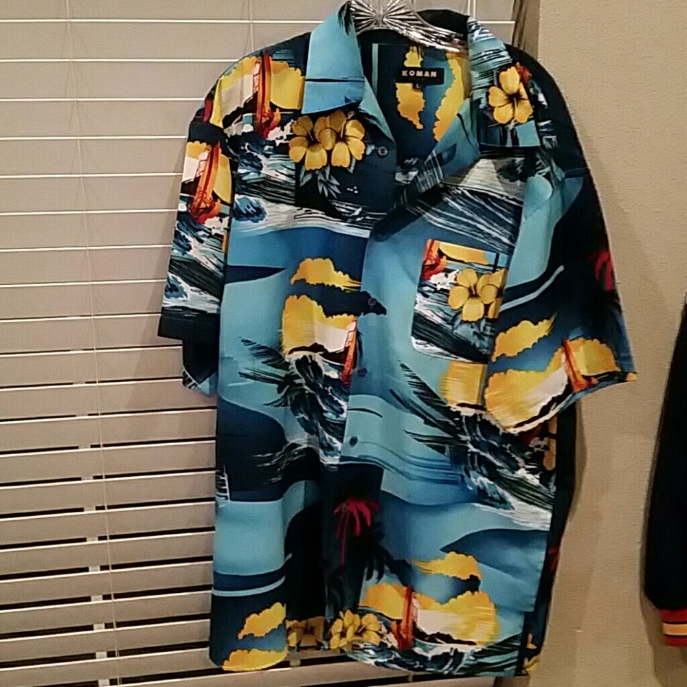 Loman large Hawaiian shirt.large